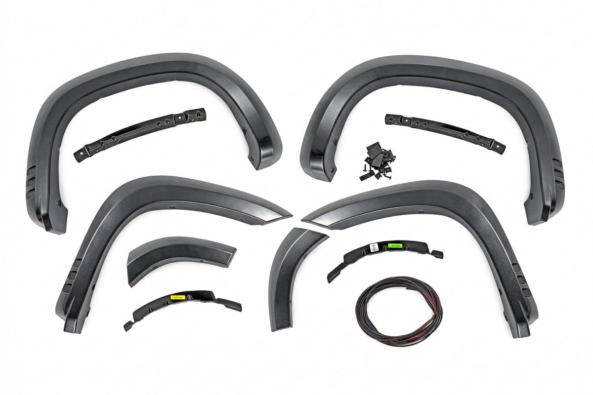 SF1 Fender Flares | GXG Tungsten | Chevy Silverado 1500 2WD/4WD (2019-2026) - Fender Flares (Image 4 of 6)