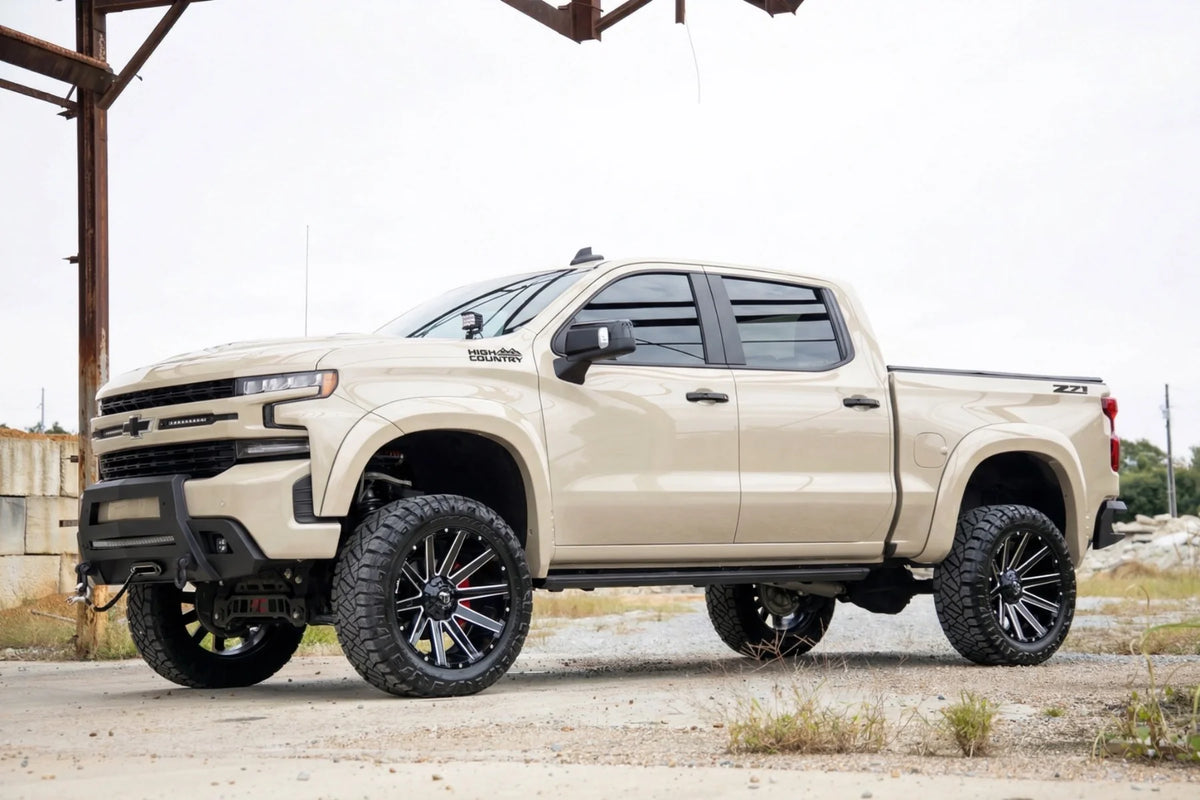 SF1 Fender Flares | G42 White Sands | Chevy Silverado 1500 2WD/4WD (19-26) - Fender Flares (Image 5 of 6)