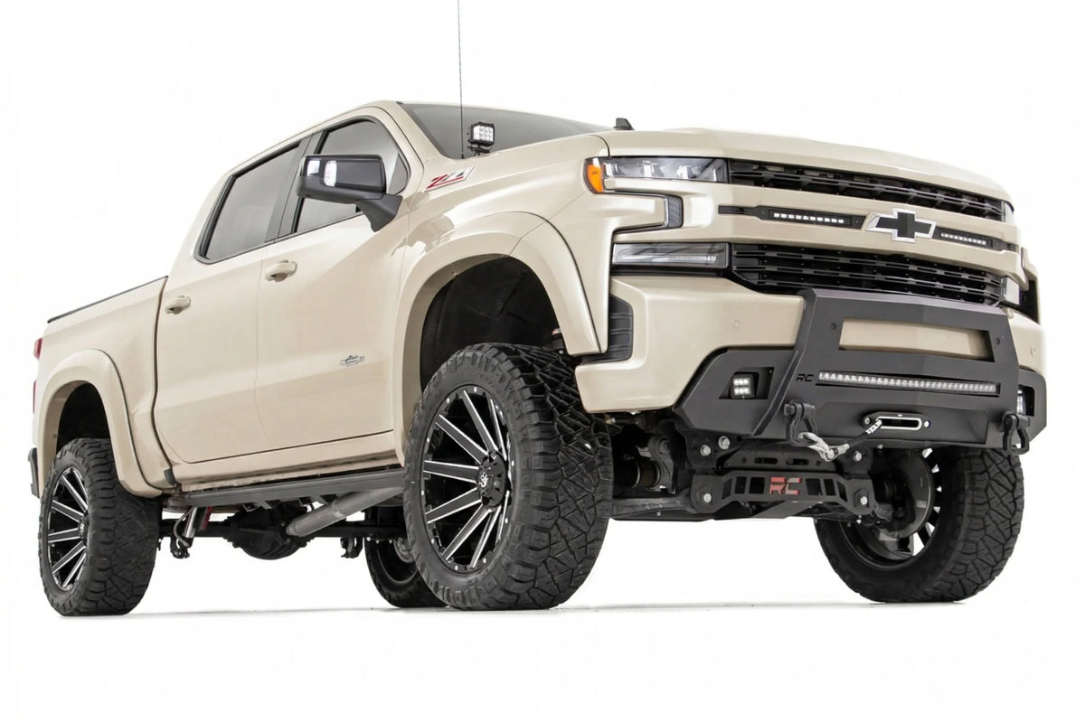 SF1 Fender Flares | G42 White Sands | Chevy Silverado 1500 2WD/4WD (19-26) - Fender Flares (Image 2 of 6)
