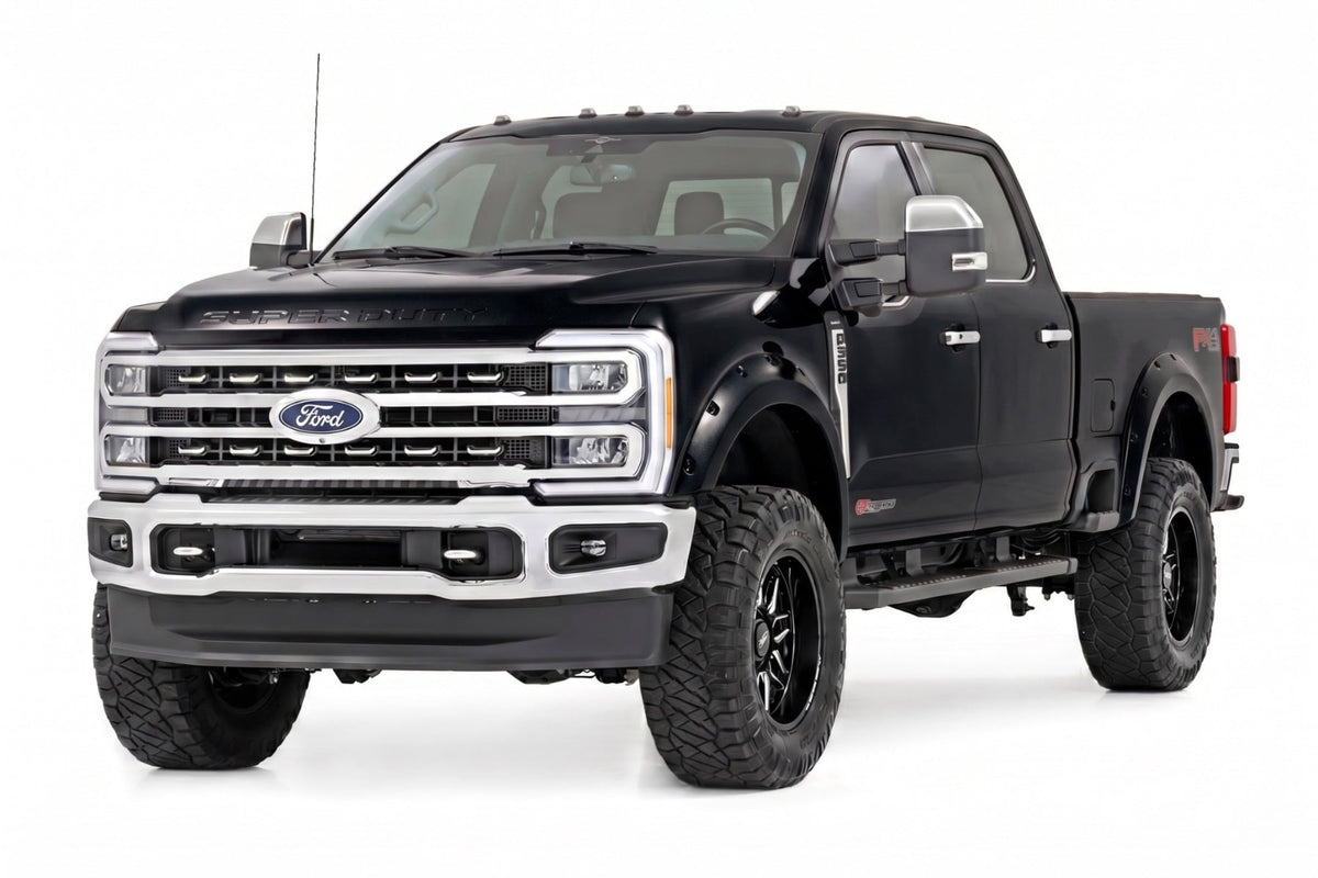 Pocket Fender Flares | UM Agate Black | Ford F-250/F-350 Super Duty (23-26) - Fender Flares (Image 2 of 6)