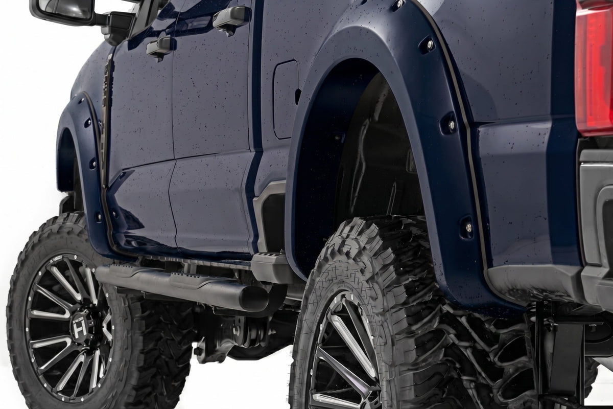 Pocket Fender Flares | HX Antimatter Blue | Ford F-250/F-350 Super Duty (23-26) - Fender Flares (Image 1 of 6)