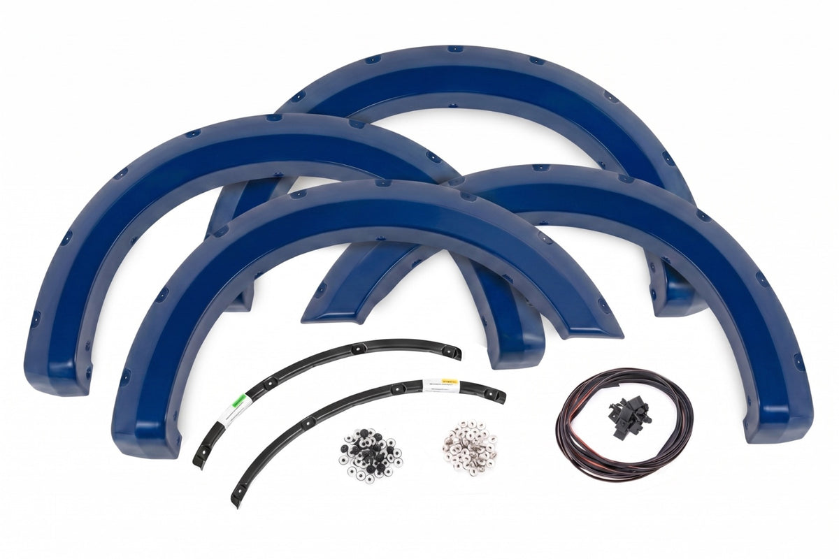 Pocket Fender Flares | E9 Argon Blue | Ford F-250/F-350 Super Duty (23-26) - Fender Flares (Image 4 of 6)
