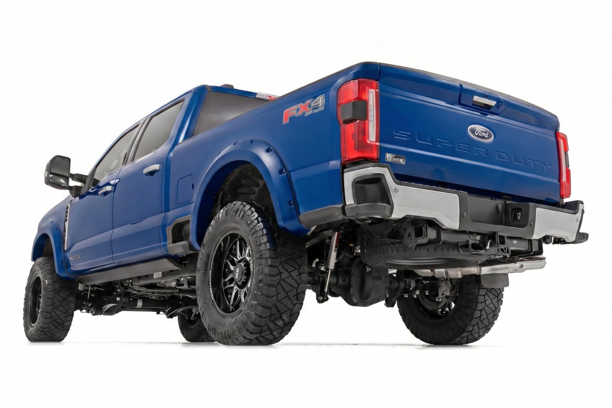 Pocket Fender Flares | E9 Argon Blue | Ford F-250/F-350 Super Duty (23-26) - Fender Flares (Image 3 of 6)