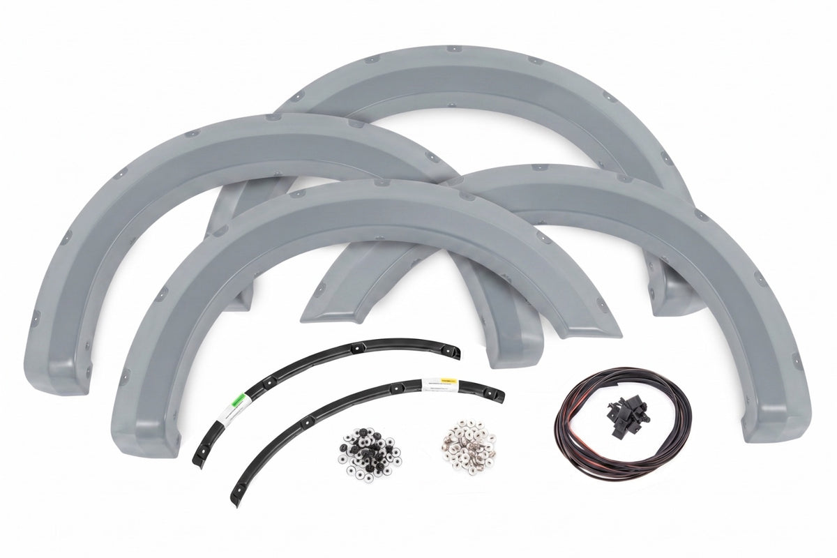 Rough Country F-F20231-DR Pocket Fender Flares | DR Avalanche | Ford F-250/F-350 Super Duty (23-26) - Studio View 4