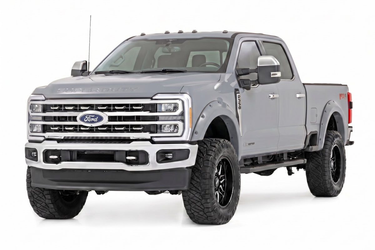 Rough Country F-F20231-DR Pocket Fender Flares | DR Avalanche | Ford F-250/F-350 Super Duty (23-26) - Studio View 2