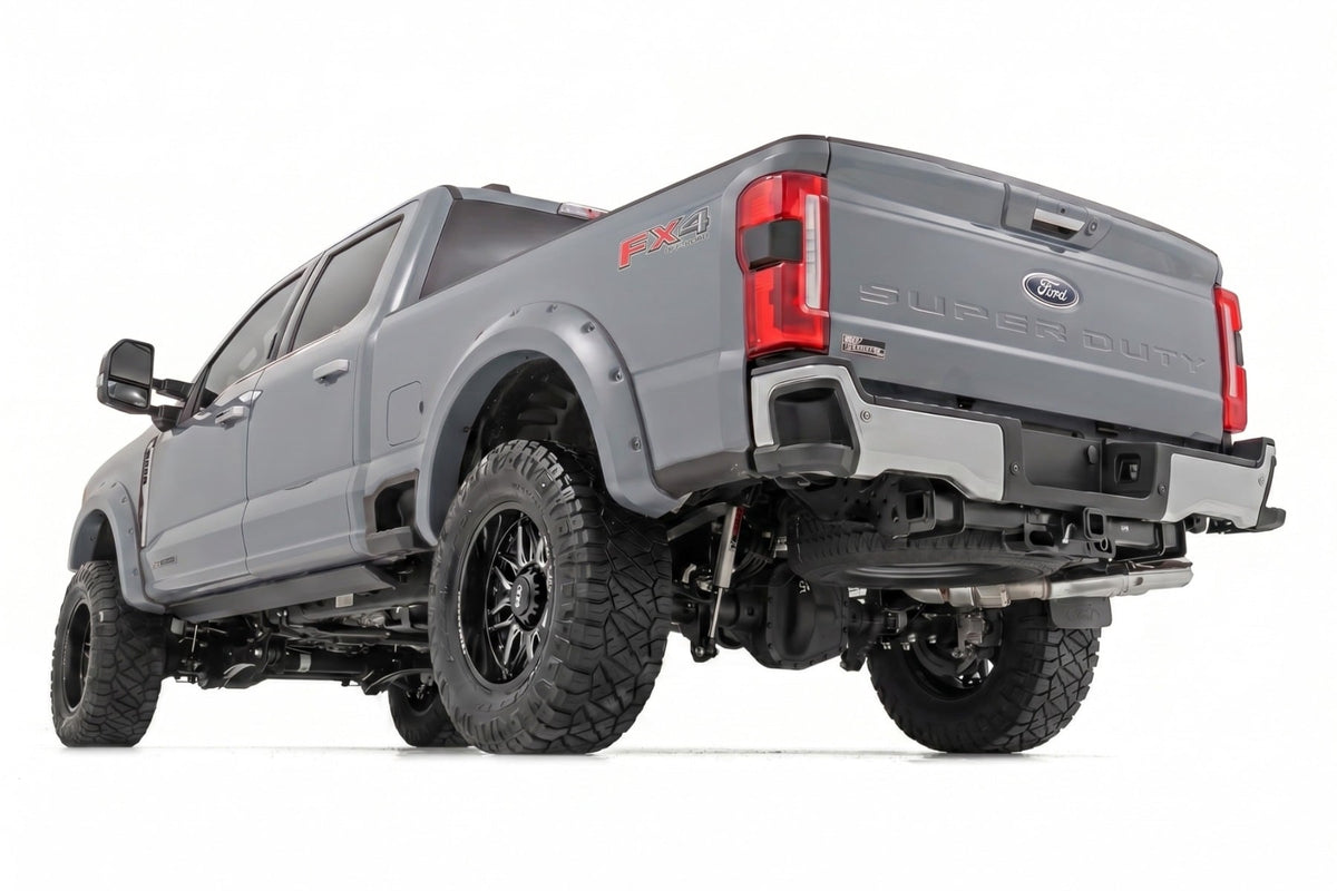 Rough Country F-F20231-DR Pocket Fender Flares | DR Avalanche | Ford F-250/F-350 Super Duty (23-26) - Studio View 3