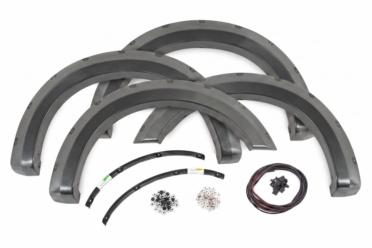 Pocket Fender Flares | M7 Carbonized Gray | Ford F-250/F-350 Super Duty (23-26) - Fender Flares (Image 4 of 6)