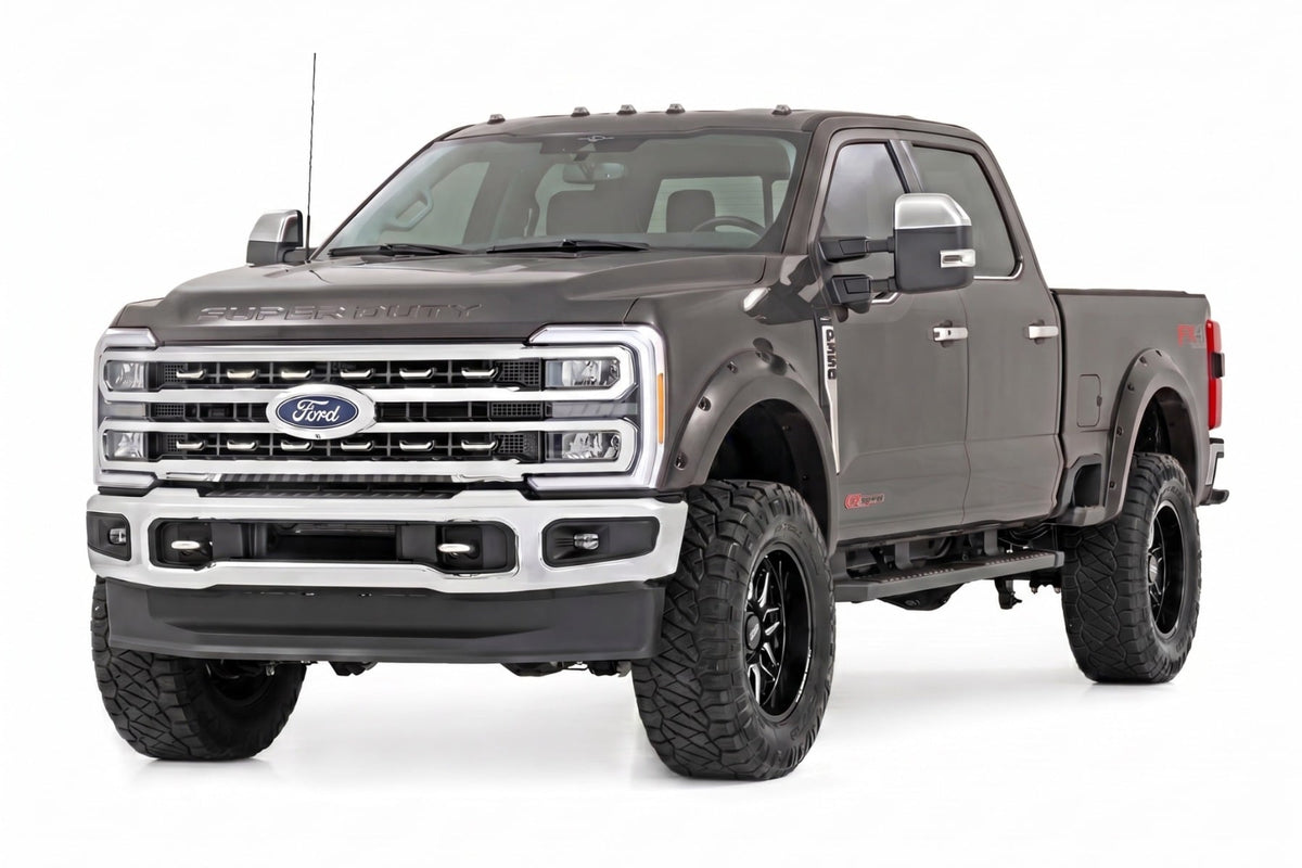 Pocket Fender Flares | M7 Carbonized Gray | Ford F-250/F-350 Super Duty (23-26) - Fender Flares (Image 2 of 6)