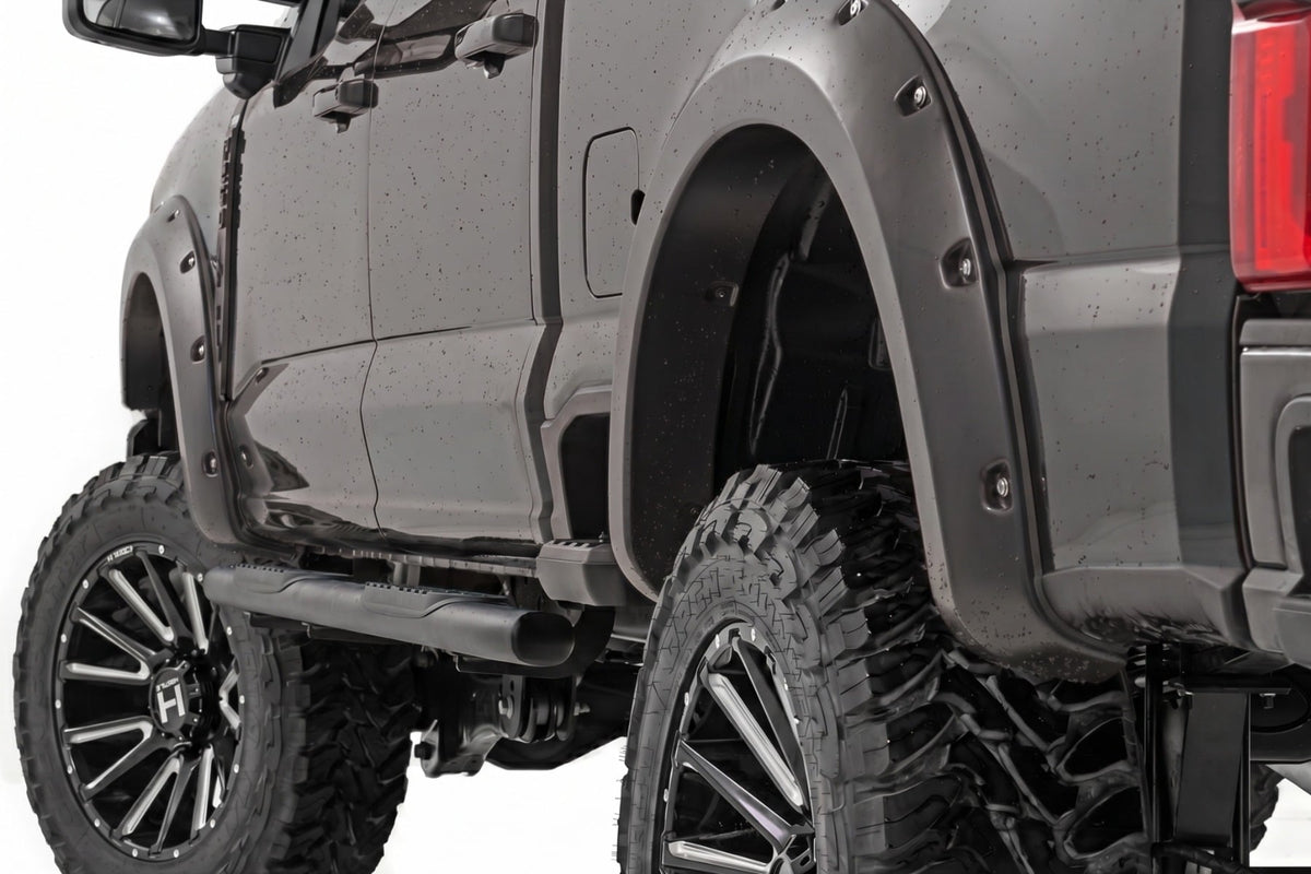 Pocket Fender Flares | M7 Carbonized Gray | Ford F-250/F-350 Super Duty (23-26) - Fender Flares (Image 1 of 6)