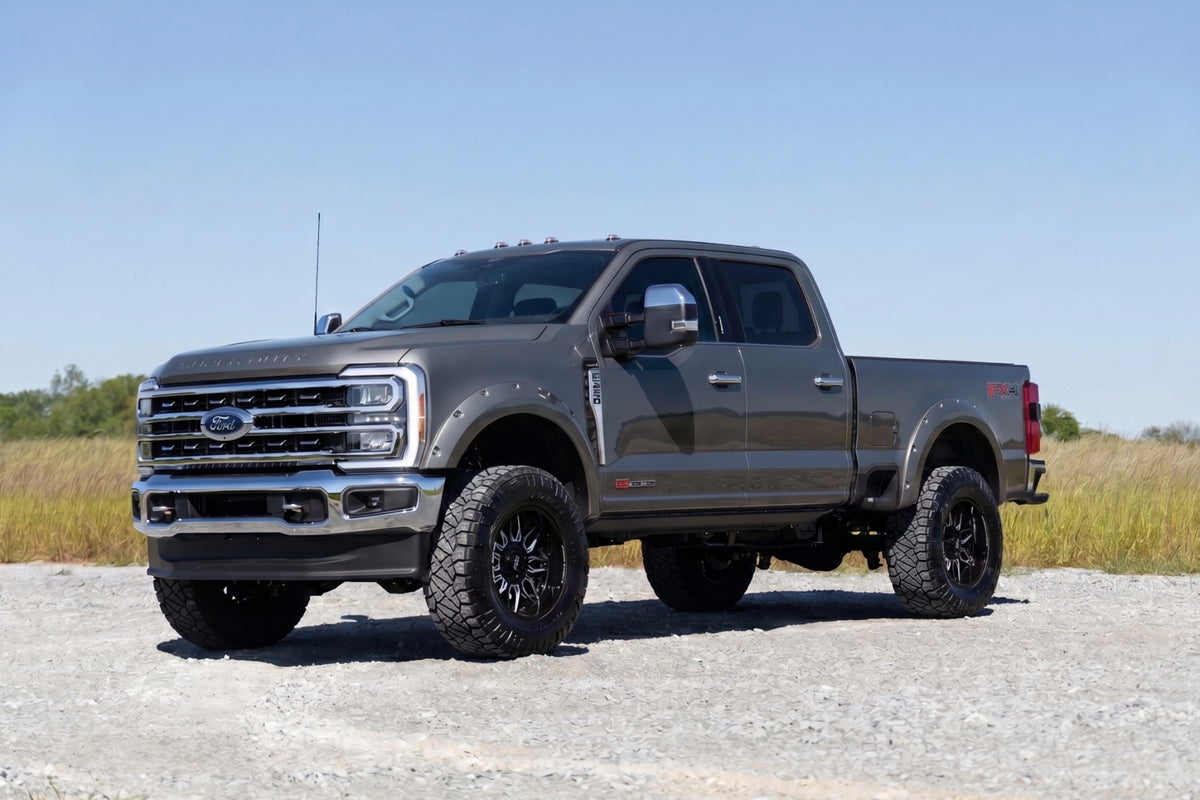 Pocket Fender Flares | M7 Carbonized Gray | Ford F-250/F-350 Super Duty (23-26) - Fender Flares (Image 5 of 6)