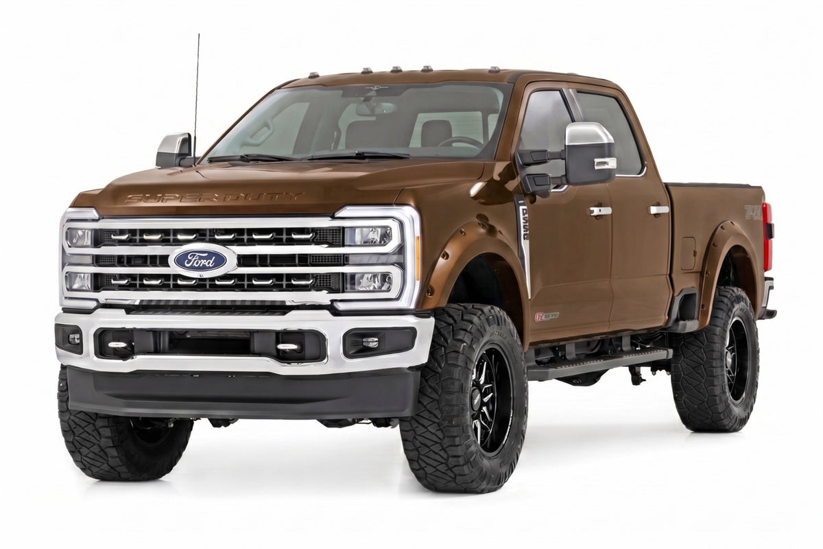 Pocket Fender Flares | LJ Darkened Bronze | Ford F-250/F-350 Super Duty (23-26) - Fender Flares (Image 2 of 6)