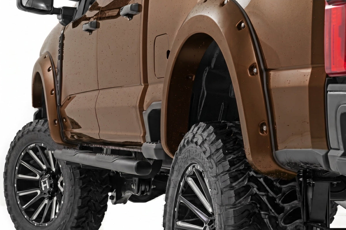 Pocket Fender Flares | LJ Darkened Bronze | Ford F-250/F-350 Super Duty (23-26) - Fender Flares (Image 1 of 6)