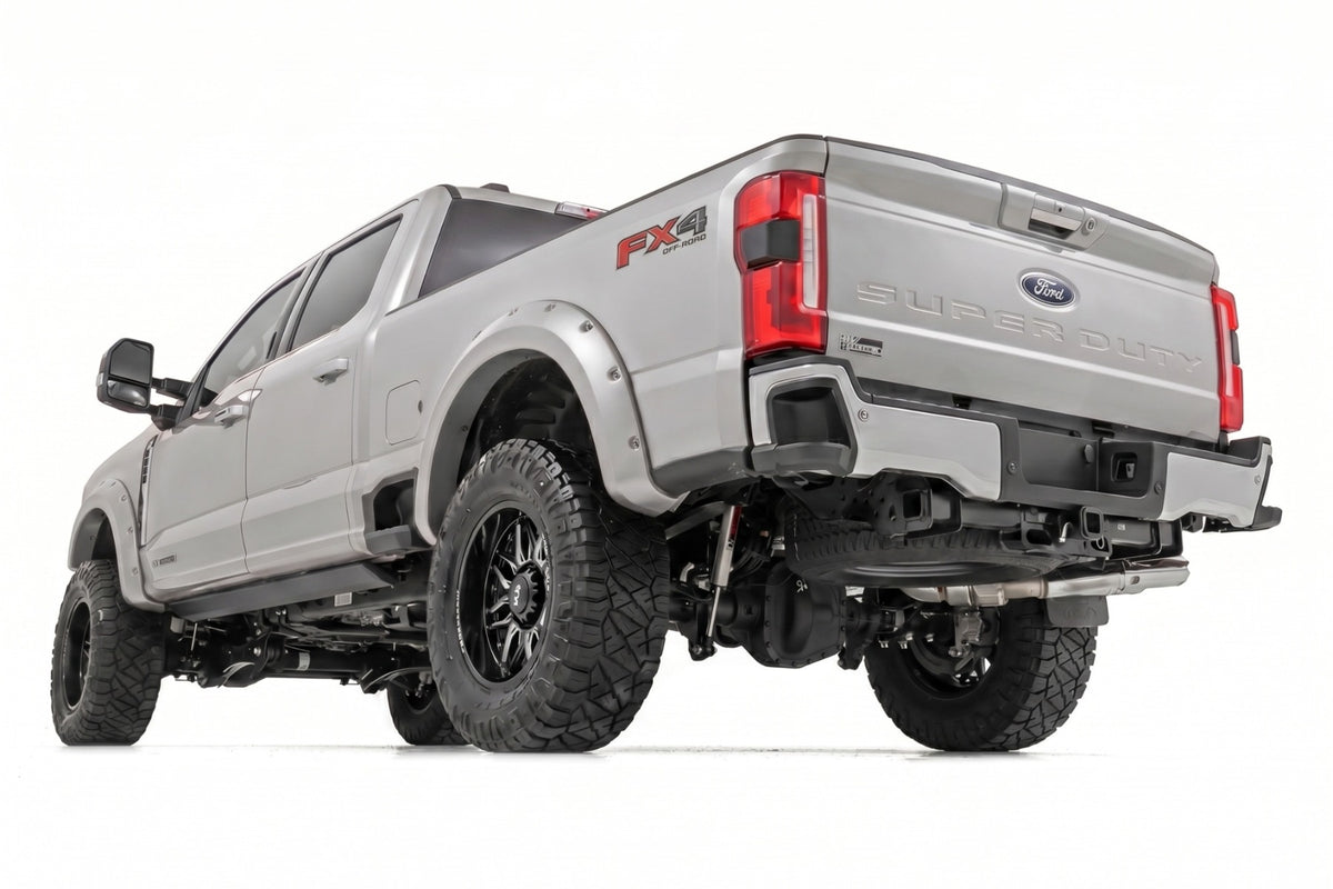 Pocket Fender Flares | JS Iconic Silver | Ford F-250/F-350 Super Duty (23-26) - Fender Flares (Image 3 of 6)