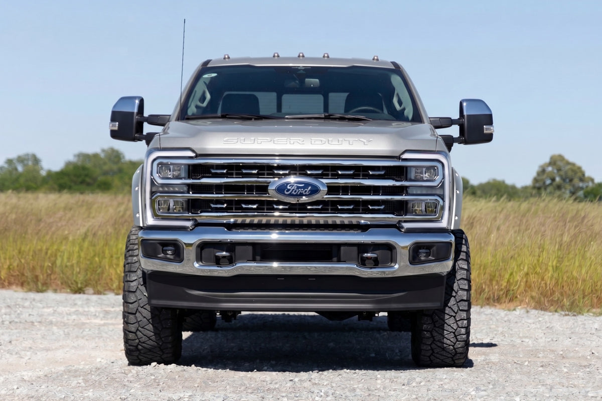 Pocket Fender Flares | JS Iconic Silver | Ford F-250/F-350 Super Duty (23-26) - Fender Flares (Image 6 of 6)