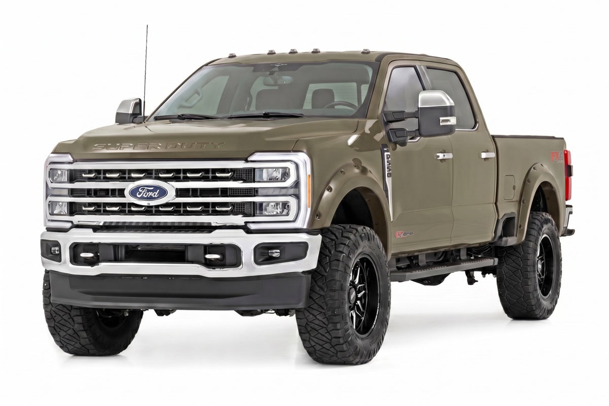 Pocket Fender Flares | T9 Marsh Gray | Ford F-250/F-350 Super Duty (23-26) - Fender Flares (Image 2 of 6)