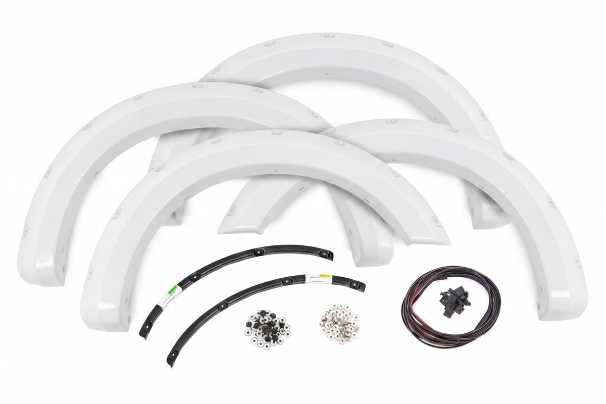 Pocket Fender Flares | Z1 Oxford White | Ford F-250/F-350 Super Duty (23-26) - Fender Flares (Image 4 of 6)