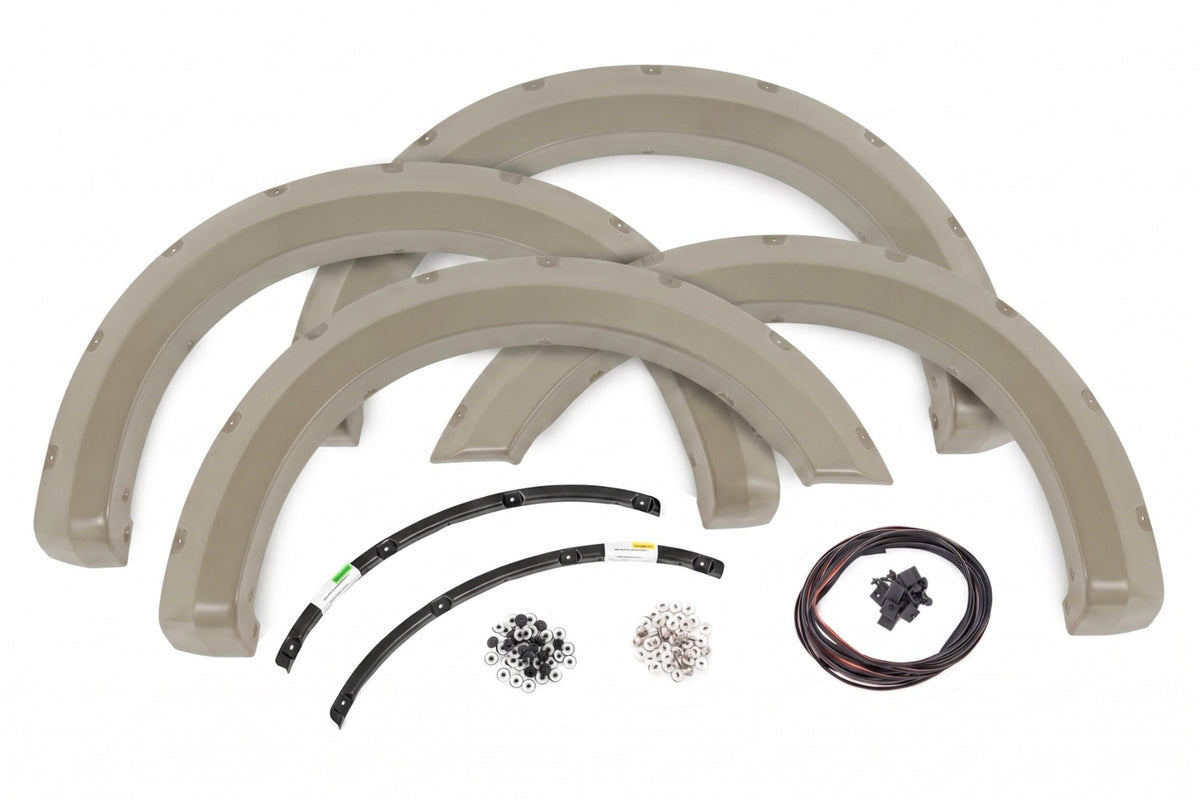 Pocket Fender Flares | D1 Stone Gray | Ford F-250/F-350 Super Duty (23-26) - Fender Flares (Image 4 of 6)