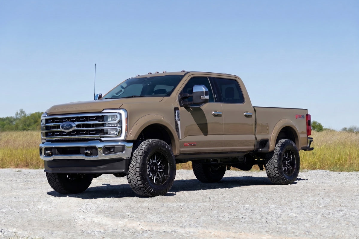 Pocket Fender Flares | D1 Stone Gray | Ford F-250/F-350 Super Duty (23-26) - Fender Flares (Image 5 of 6)