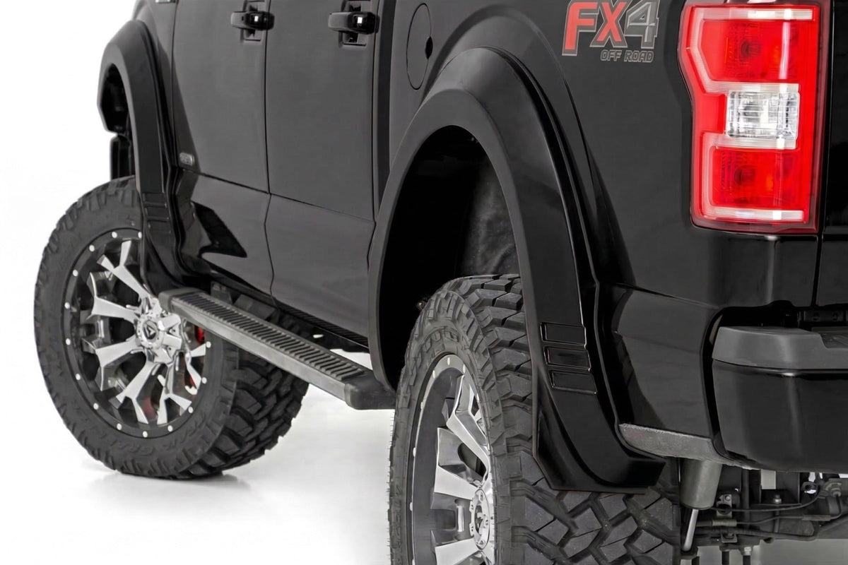 SF1 Fender Flares | G1 Absolute Black | Ford F-150 2WD/4WD (2015-2017) - Fender Flares (Image 1 of 6)