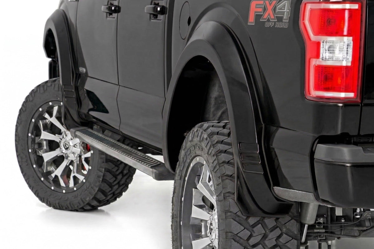 SF1 Fender Flares | UH Tuxedo Black Metallic | Ford F-150 2WD/4WD (18-20) - Fender Flares (Image 1 of 6)