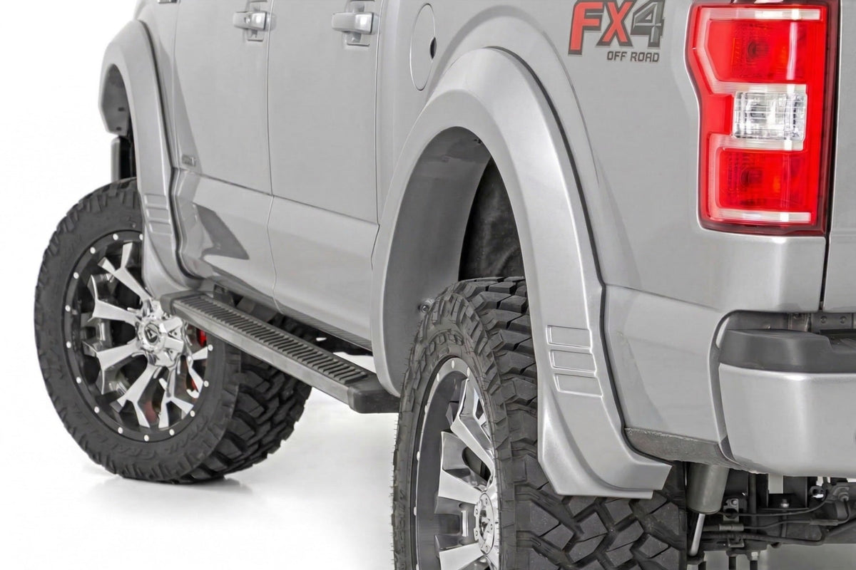 SF1 Fender Flares | JS Iconic Silver | Ford F-150 2WD/4WD (2018-2020) - Fender Flares (Image 1 of 6)