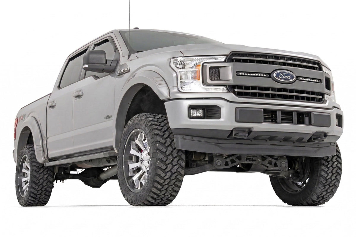 SF1 Fender Flares | JS Iconic Silver | Ford F-150 2WD/4WD (2018-2020) - Fender Flares (Image 2 of 6)