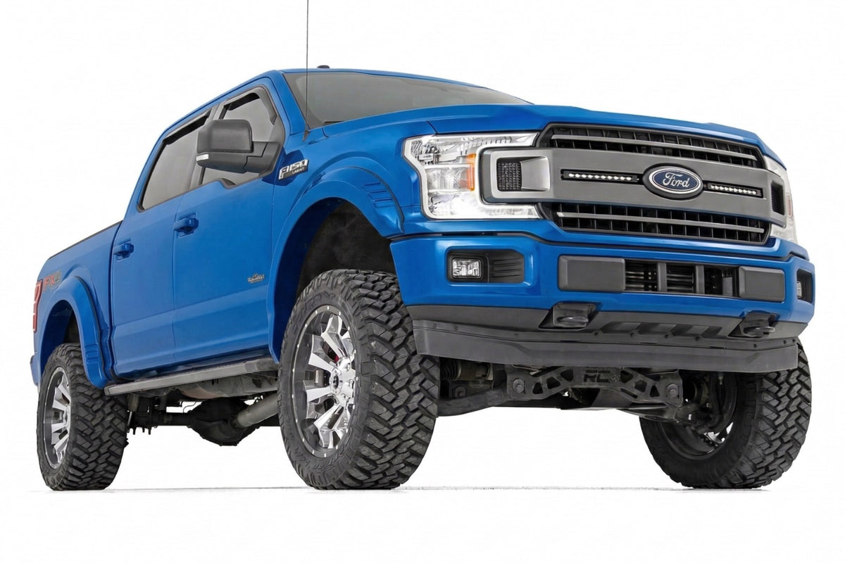 SF1 Fender Flares | E7 Velocity Blue | Ford F-150 2WD/4WD (2018-2020) - Fender Flares (Image 2 of 6)