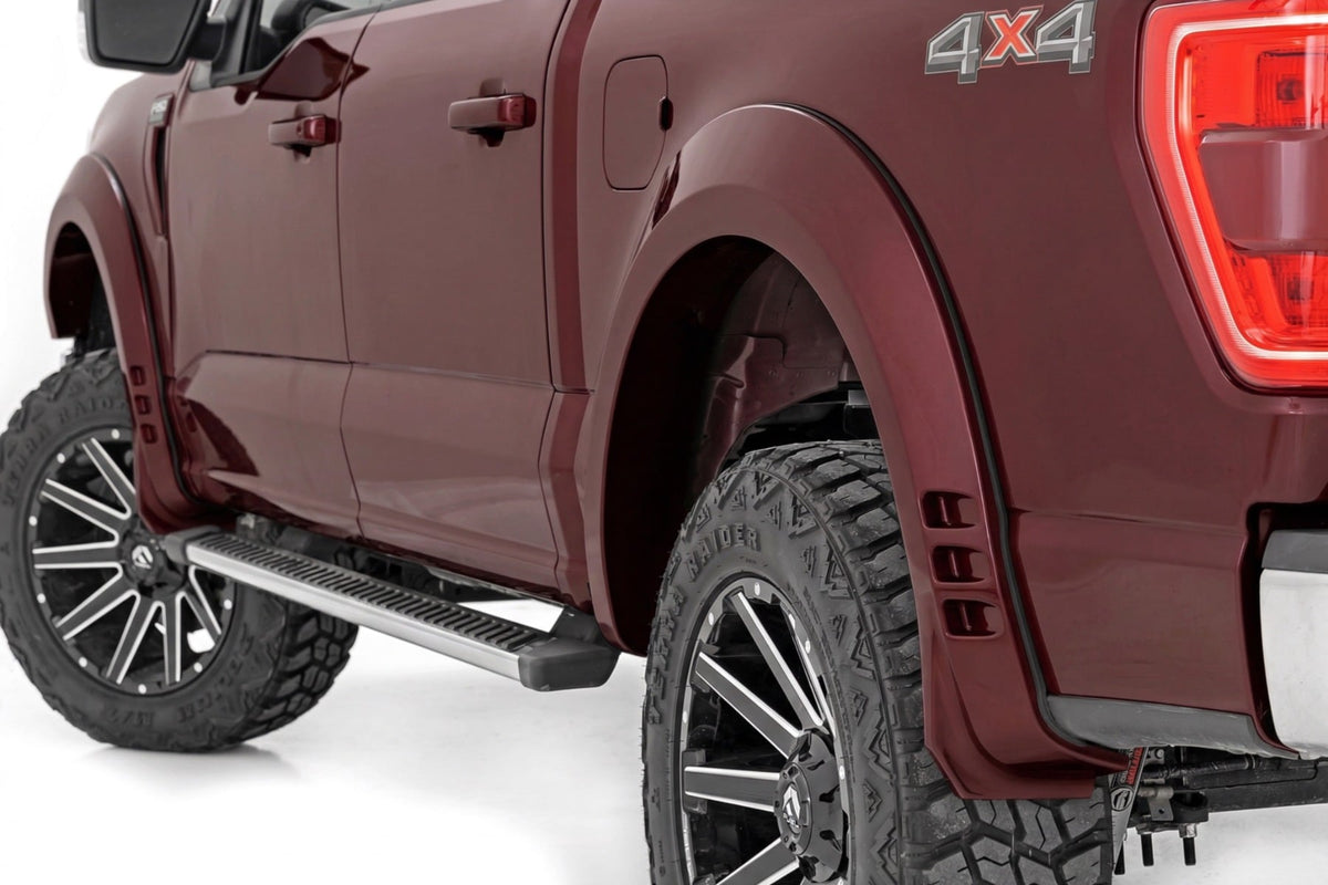 SF1 Fender Flares | E2 Magma Red | Ford F-150 2WD/4WD (2021-2026) - Fender Flares (Image 1 of 6)
