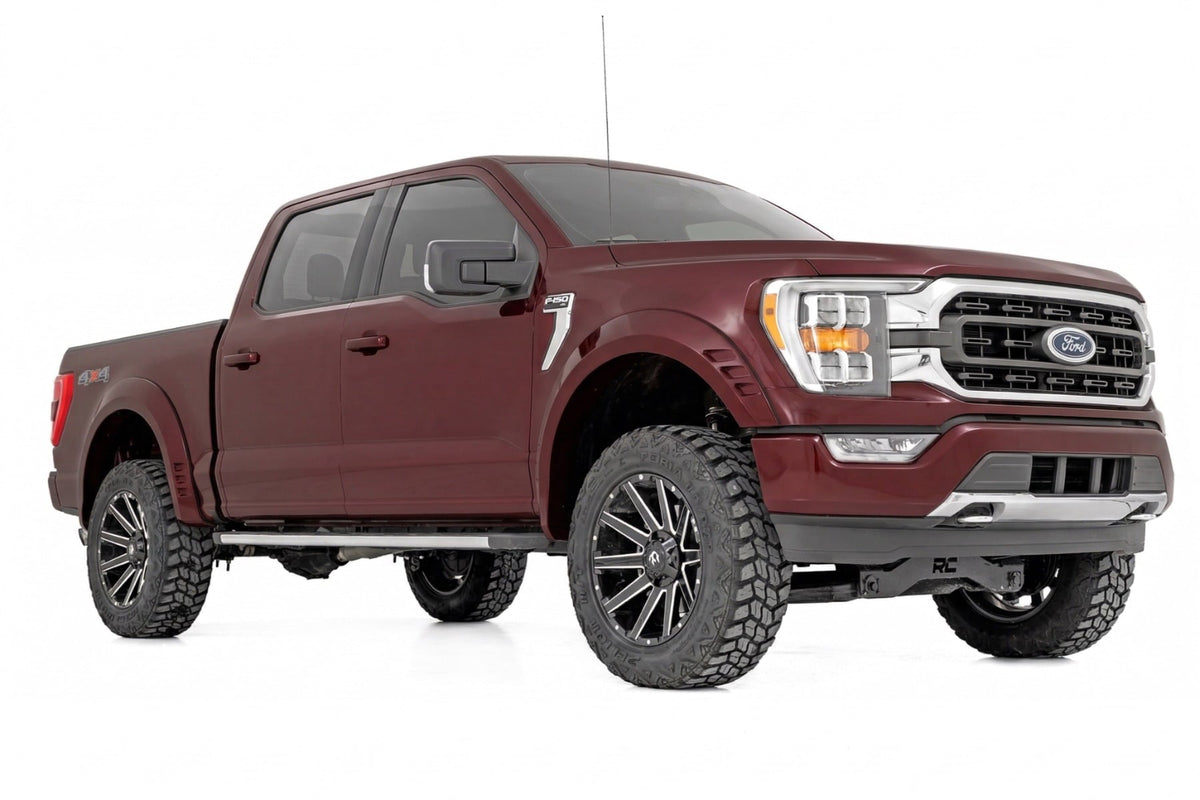 SF1 Fender Flares | E2 Magma Red | Ford F-150 2WD/4WD (2021-2026) - Fender Flares (Image 2 of 6)