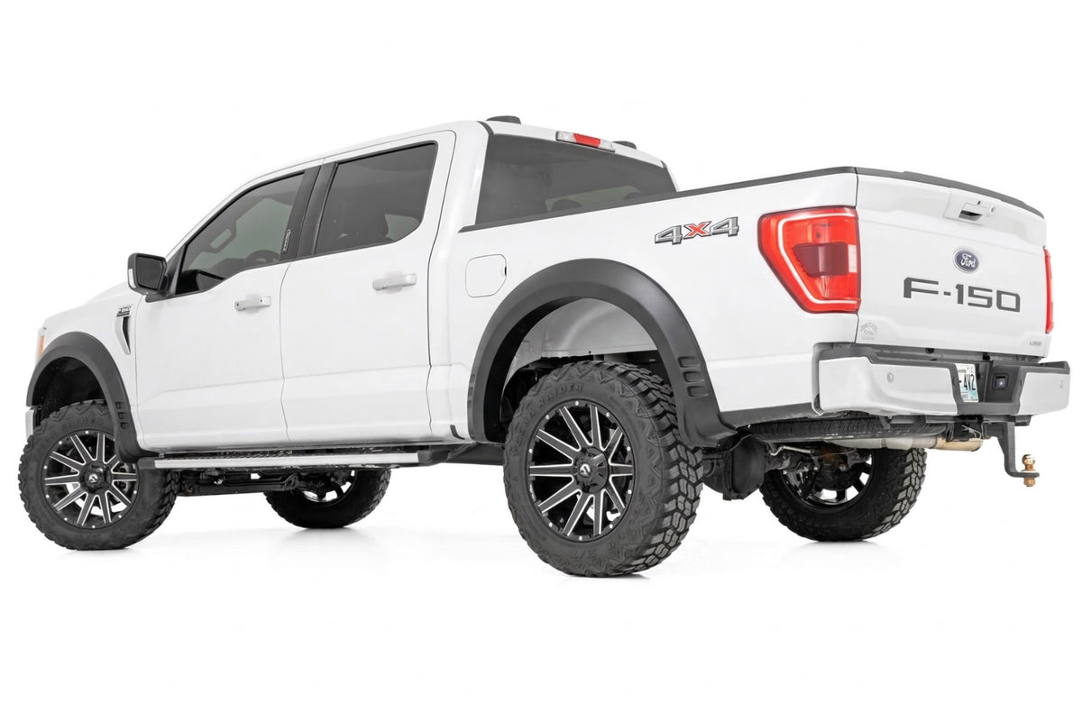 Rough Country F-F320210A-T9 SF1 Fender Flares | T9 Marsh Gray | Ford F-150 2WD/4WD (2021-2026) - Studio View 3