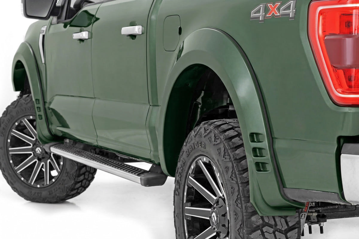 SF1 Fender Flares | DB Shelter Green | Ford F-150 2WD/4WD (2021-2026) - Fender Flares (Image 1 of 6)