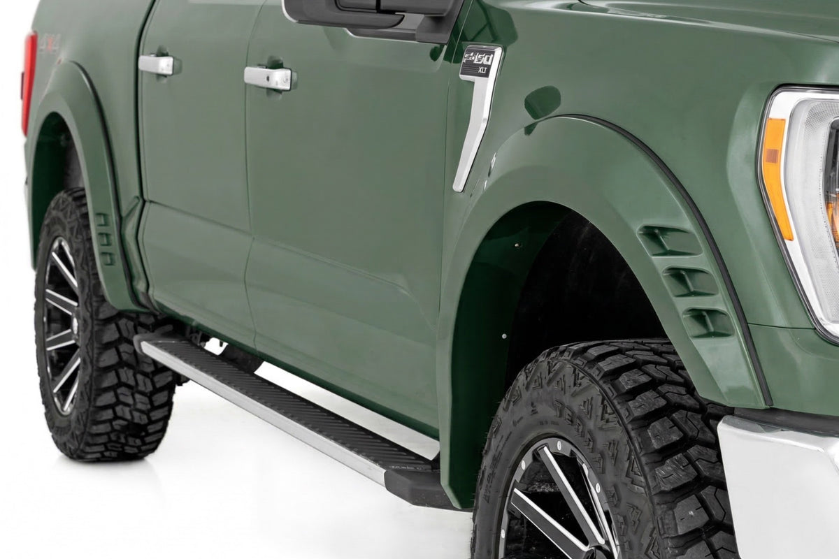 SF1 Fender Flares | DB Shelter Green | Ford F-150 2WD/4WD (2021-2026) - Fender Flares (Image 4 of 6)