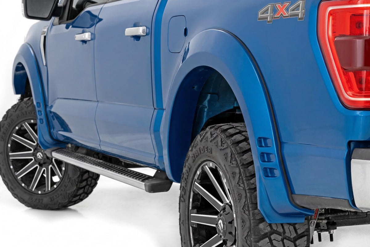SF1 Fender Flares | E7 Velocity Blue | Ford F-150 2WD/4WD (2021-2026) - Fender Flares (Image 1 of 6)