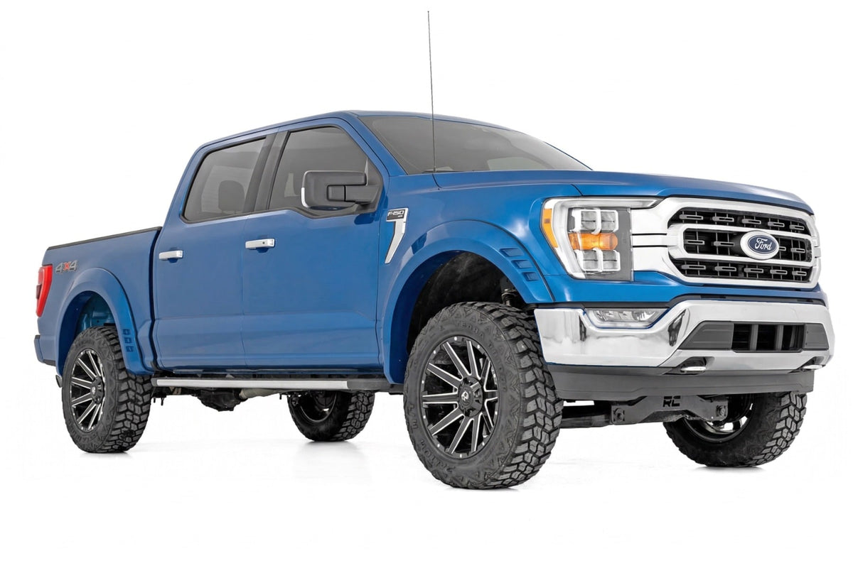 SF1 Fender Flares | E7 Velocity Blue | Ford F-150 2WD/4WD (2021-2026) - Fender Flares (Image 2 of 6)