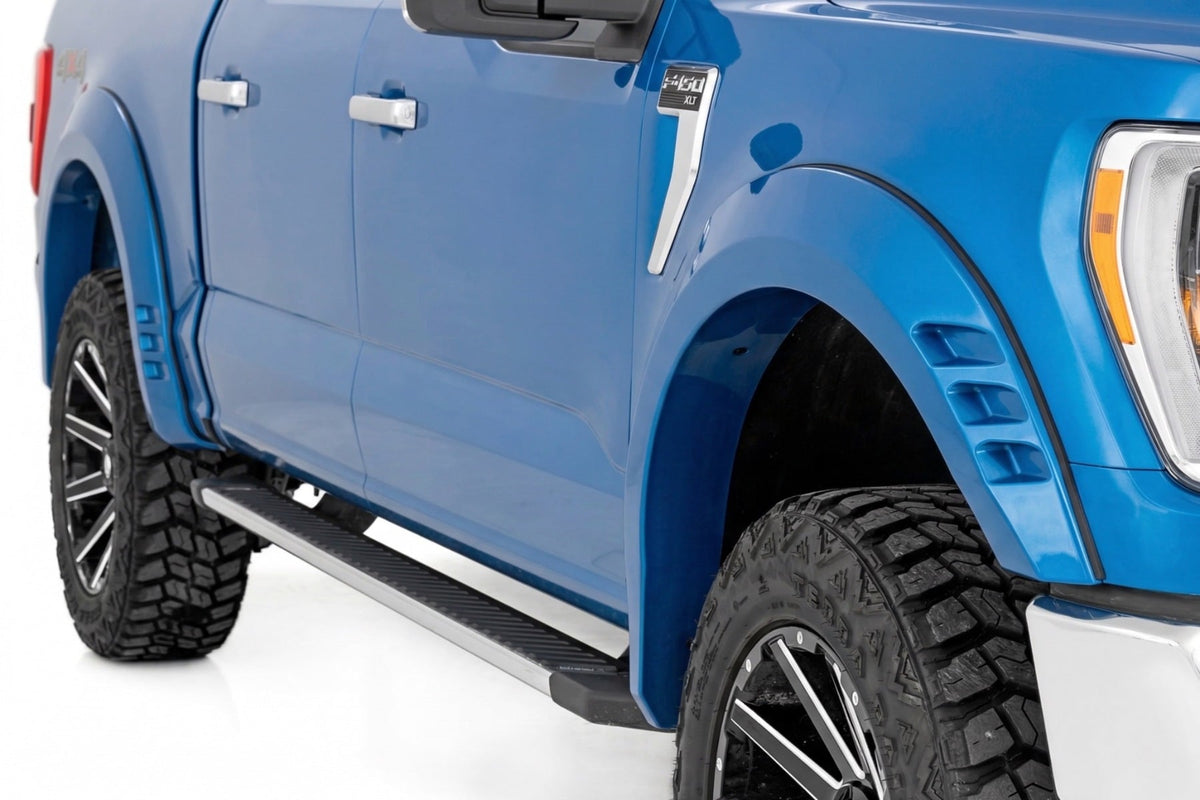 SF1 Fender Flares | E7 Velocity Blue | Ford F-150 2WD/4WD (2021-2026) - Fender Flares (Image 4 of 6)