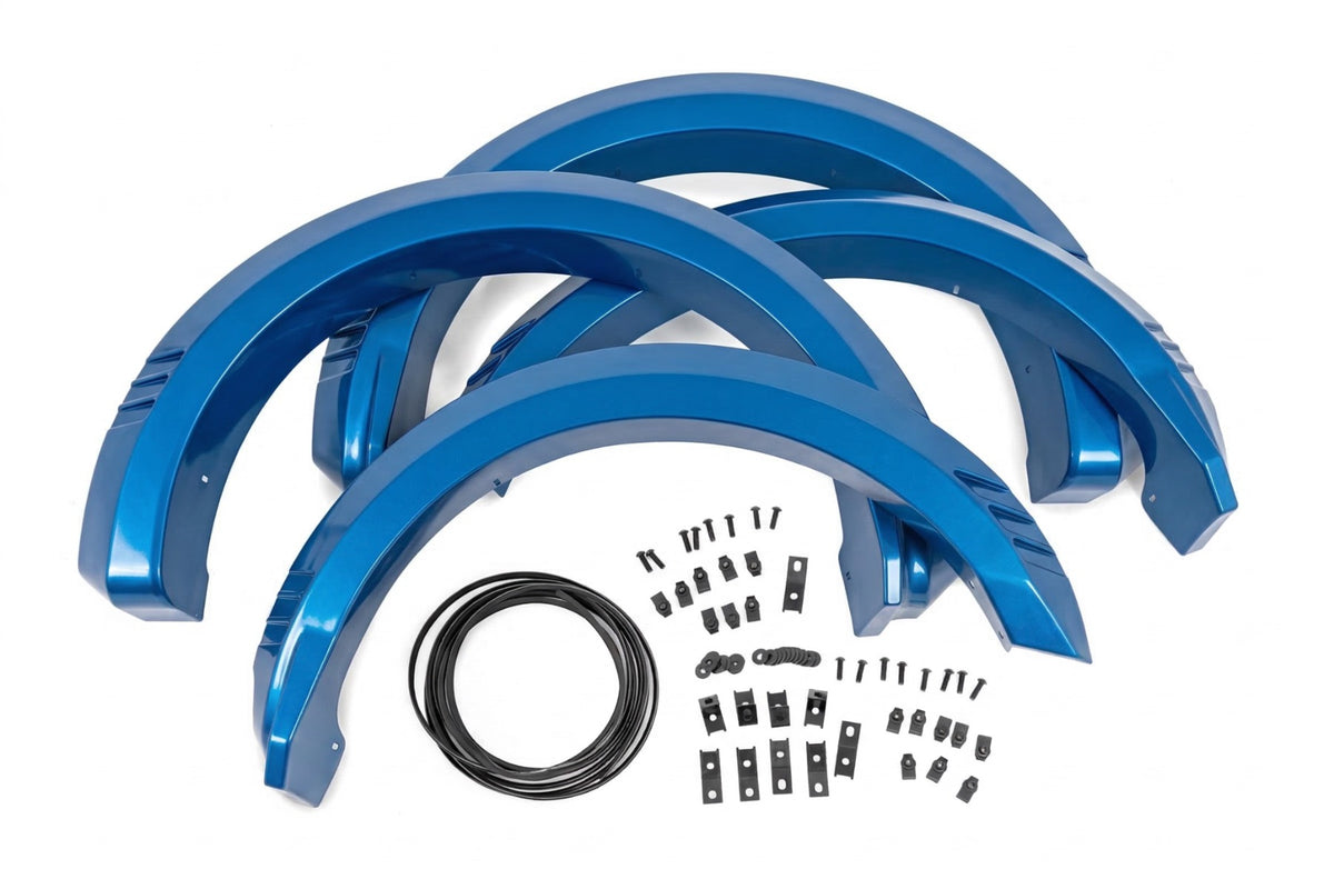 SF1 Fender Flares | E7 Velocity Blue | Ford F-150 2WD/4WD (2021-2026) - Fender Flares (Image 6 of 6)