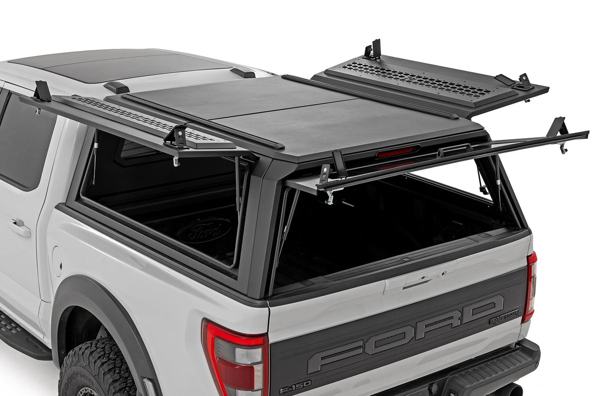 Rough Country RC-73400 Truck Bed Cap | Modular | 5'7" Bed | Ford F-150 2WD/4WD (2021-2026)