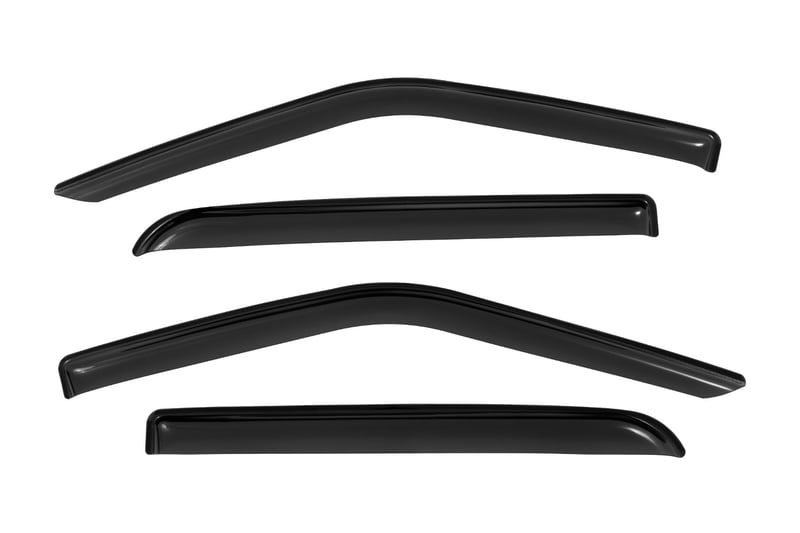 RC Side Window Deflectors | Tape On Rain Guard | Ford F-150/Lightning/F-250/F-350/Raptor (15-26) (manufacturer page)