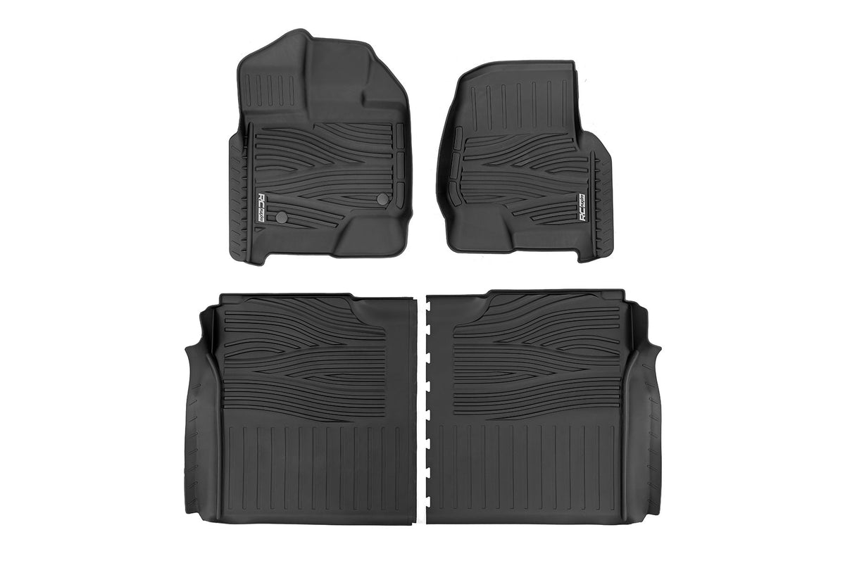RC Flex-Fit Floor Mats | Front | Ford F-150 (15-26)/F-150 Lightning (22-26)/Raptor (17-25) (manufacturer page)