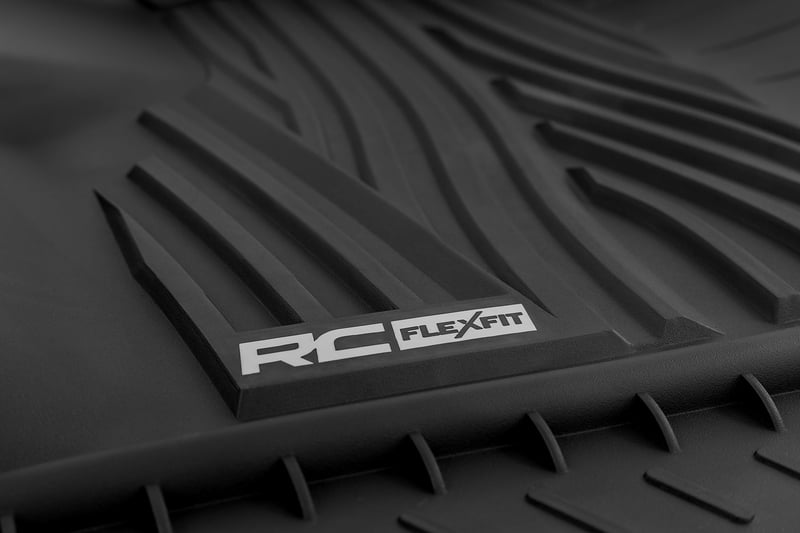 RC Flex-Fit Floor Mats | Front | Ford F-150 (15-26)/F-150 Lightning (22-26)/Raptor (17-25) (manufacturer page)