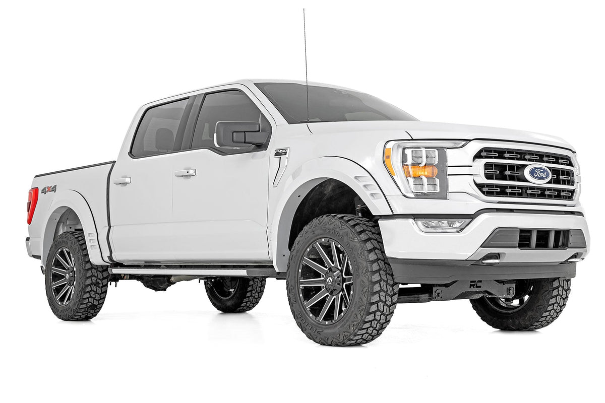 SF1 Fender Flares | JS Iconic Silver | Ford F-150 2WD/4WD (2021-2026) - Fender Flares (Image 1 of 6)