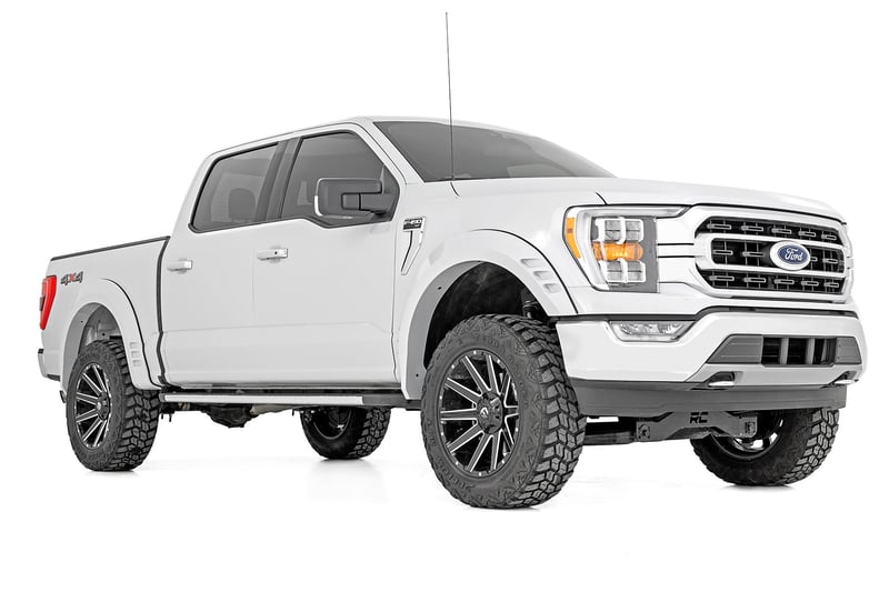RC SF1 Fender Flares | UM Agate Black | Ford F-150 2WD/4WD (2021-2026) (manufacturer page)
