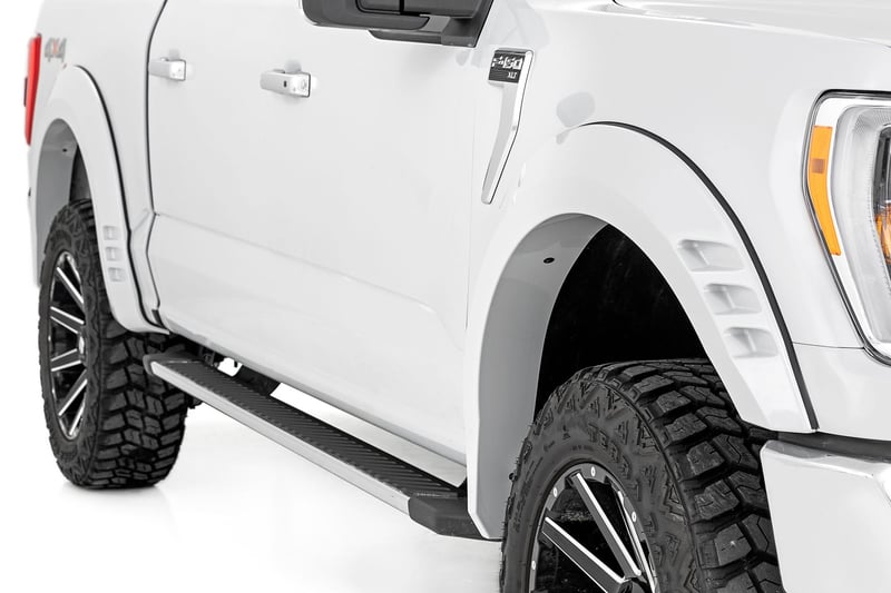 SF1 Fender Flares | HX Antimatter Blue | Ford F-150 2WD/4WD (2021-2026) (manufacturer page)