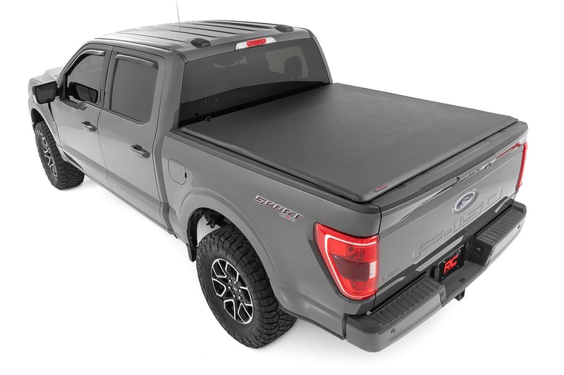 RC Soft Roll Up Bed Cover | 6'7" Bed | Ford F-150/F-150 Lightning/Raptor (15-26) (manufacturer page)
