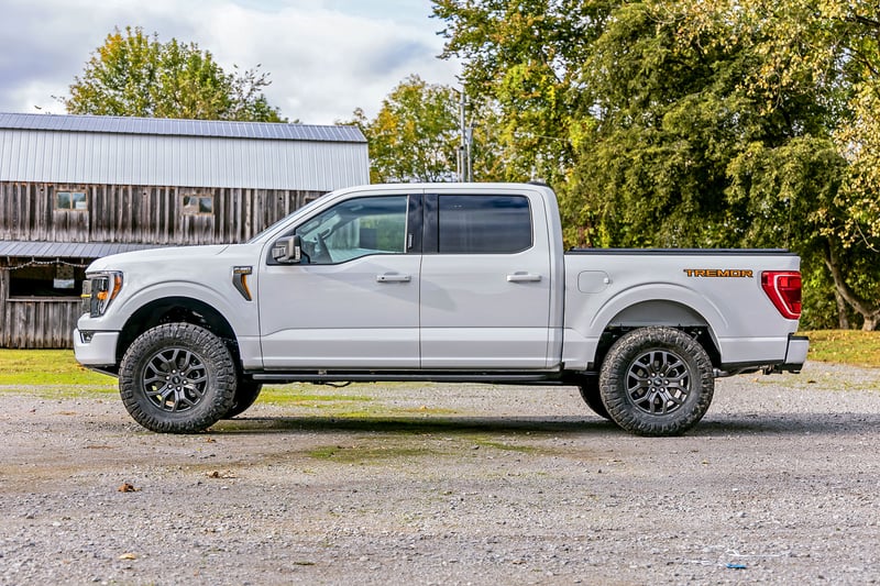 RC 2.5 Inch Lift Kit | M1 Struts | Ford F-150 Tremor 4WD (2021-2026) (manufacturer page)