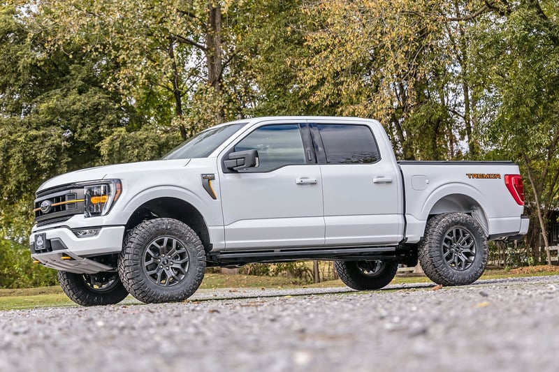 RC 2.5 Inch Lift Kit | M1 Struts | Ford F-150 Tremor 4WD (2021-2025) (manufacturer page)