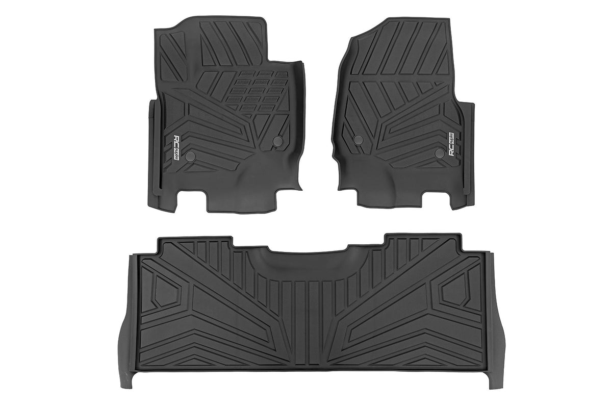 RC Flex-Fit Floor Mats | Front | Ford F-250/F-350 Super Duty 2WD/4WD (2017-2026) (manufacturer page)