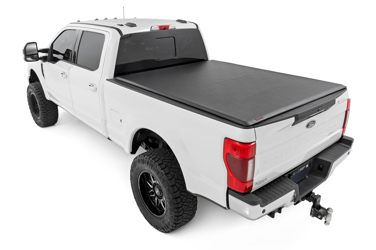 Soft Roll Up Bed Cover | 6'10" Bed | Ford F-250/F-350 Super Duty (17-26) - Bed Covers (Image 2 of 6)