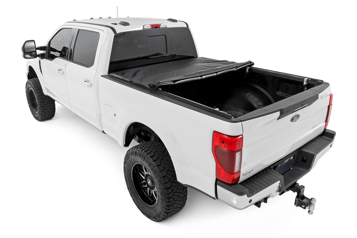 Soft Roll Up Bed Cover | 6'10" Bed | Ford F-250/F-350 Super Duty (17-26) - Bed Covers (Image 3 of 6)
