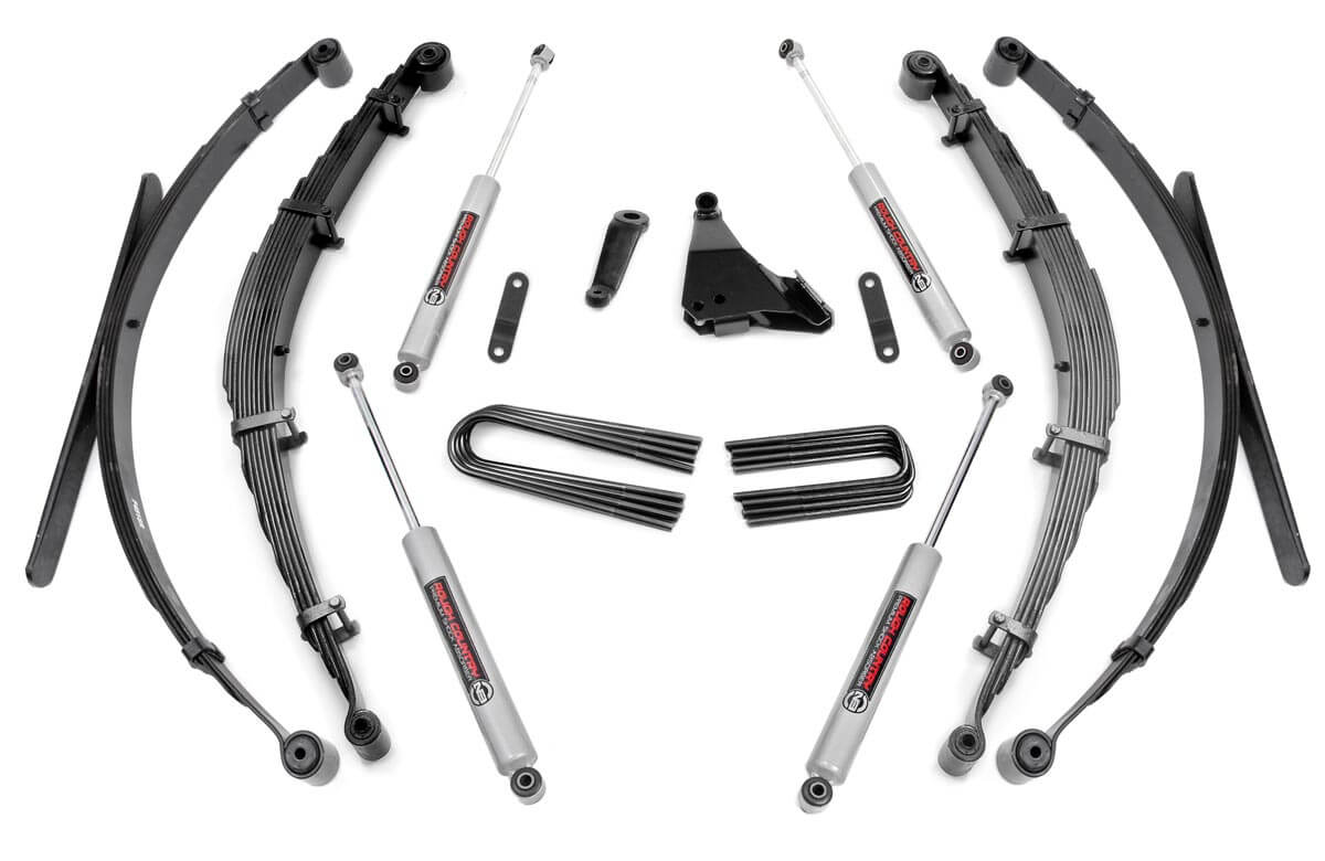 RC 6 Inch Lift Kit | Rear Springs | V2 | Ford F-250/F-350 Super Duty 4WD (99-04) (manufacturer page)